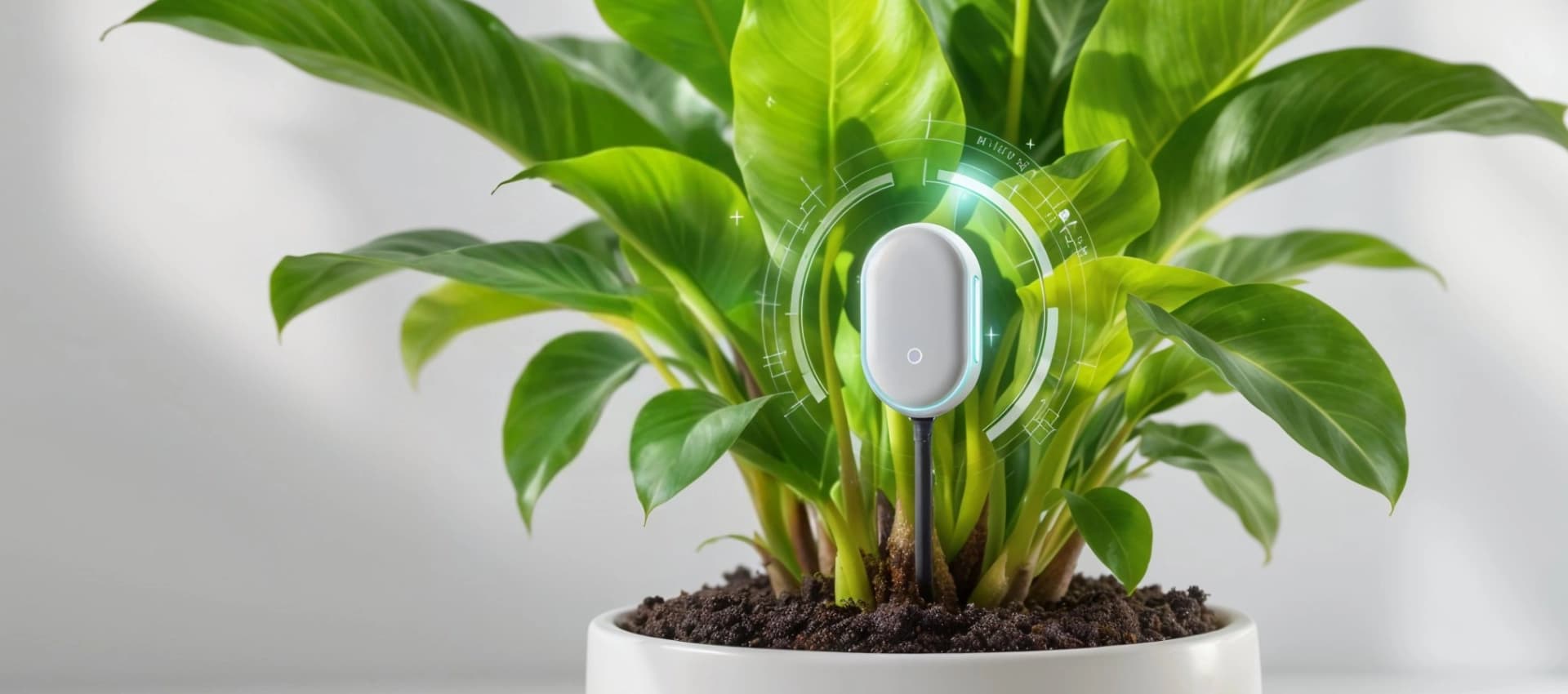 Radicula sensor monitoring plant in real-time